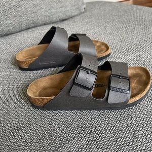 Birkenstocks Arizona, grey, size 37